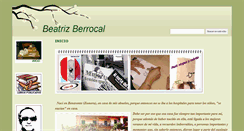 Desktop Screenshot of beatrizberrocal.es